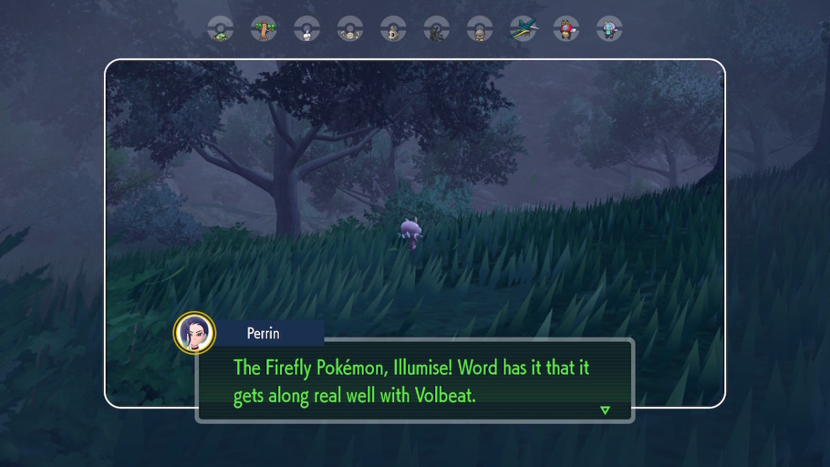 Pokémon SV DLC photo survey Illumise